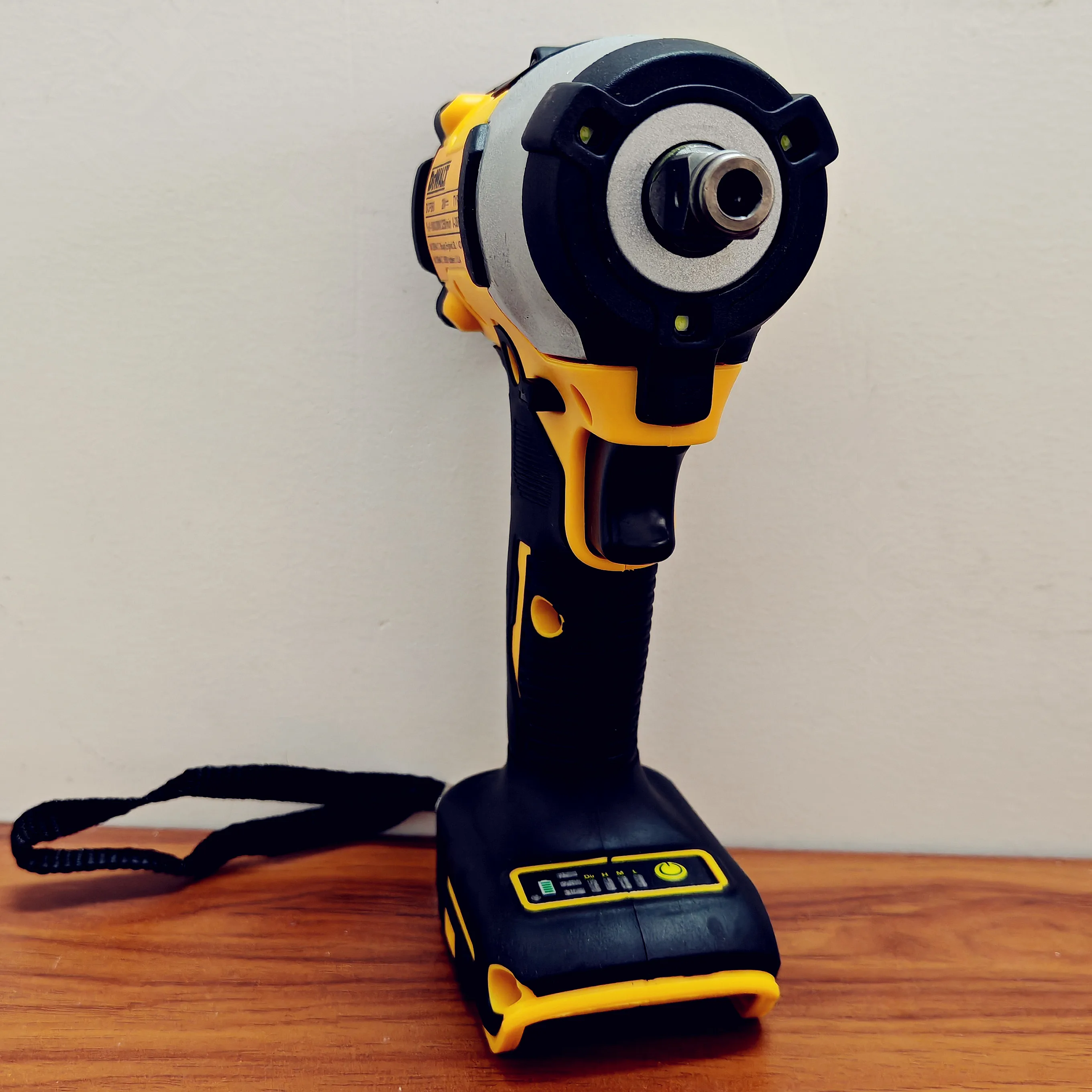 Fit For DeWALT 20V Battery Brushless Impac Wrench 4 Gears Cordless Driver 520N.m Electric Car Repair 1/2" Power Tools 4