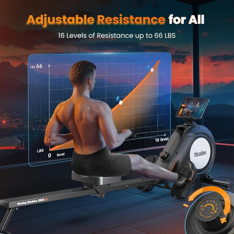 Magnetic Rowing Machine 5