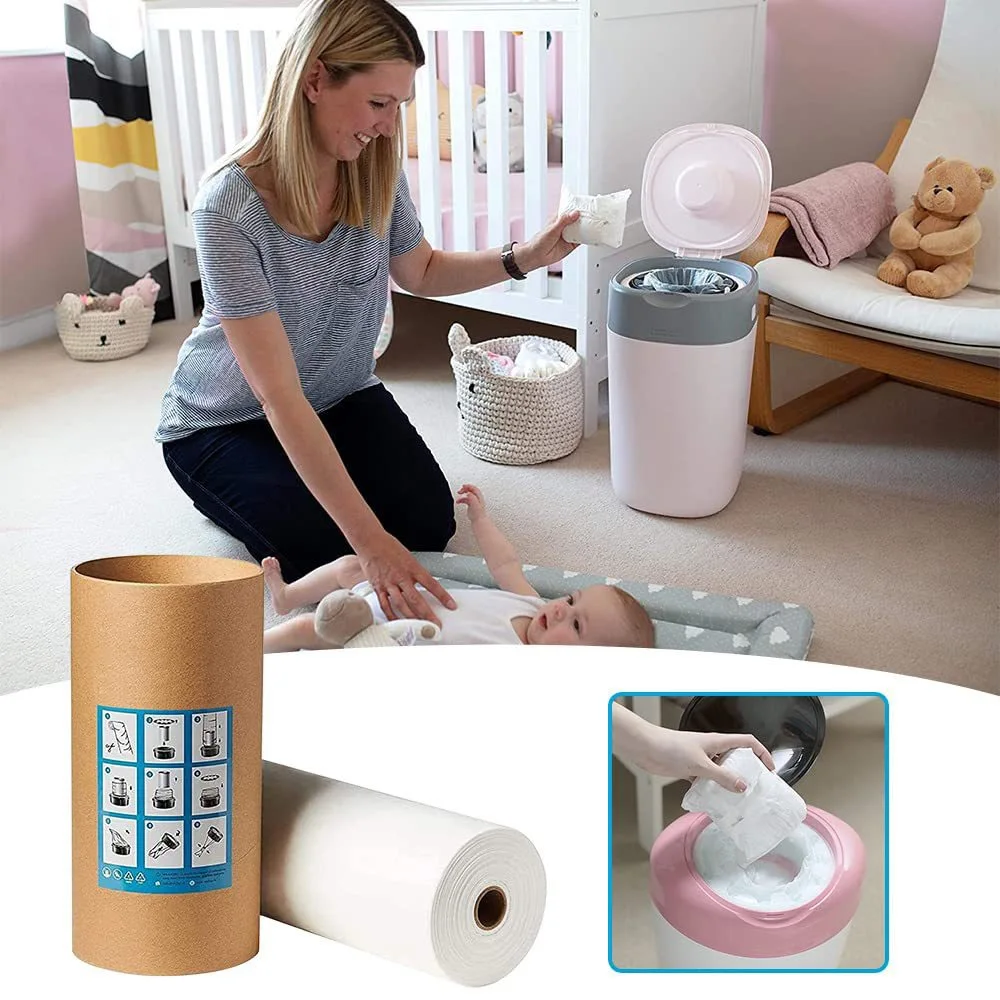 Diaper Pail Refills for Tommee Tippee Baby Diaper Refill Bags for Genie Angelcare Munchkin diaper pail refills