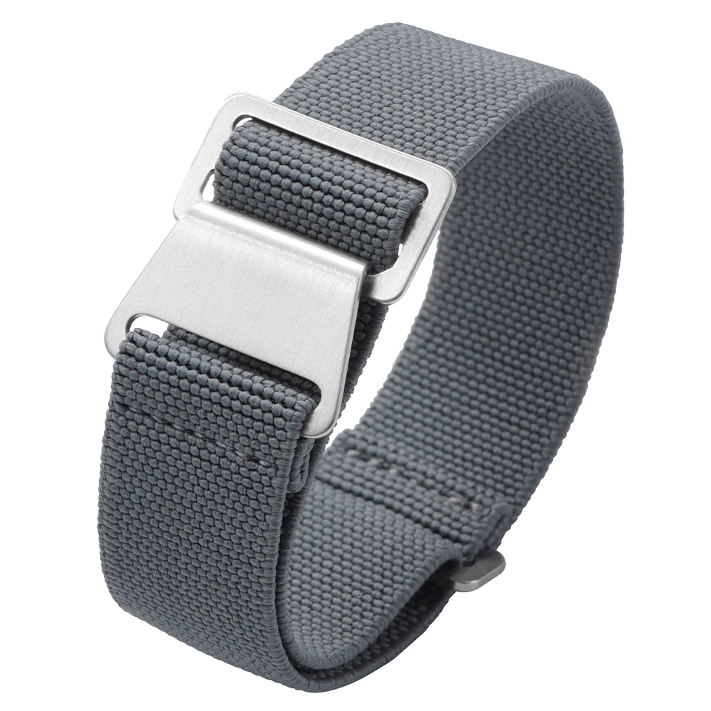 Nylon Parachute Elastic Breathable Watchbands – Skin-Friendly Straps
