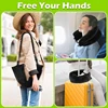 Travel Neck Pillow Stuffable With Clothes,Stuffable Neck Pillow For Traveling,Fillable Neck Pillow Extra Storage 2