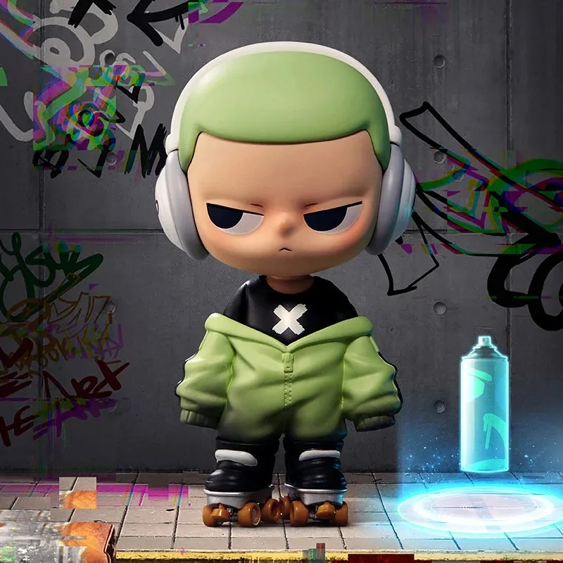 Popmart kuboアクションフィギュアコレクション、キャラクターシリーズ