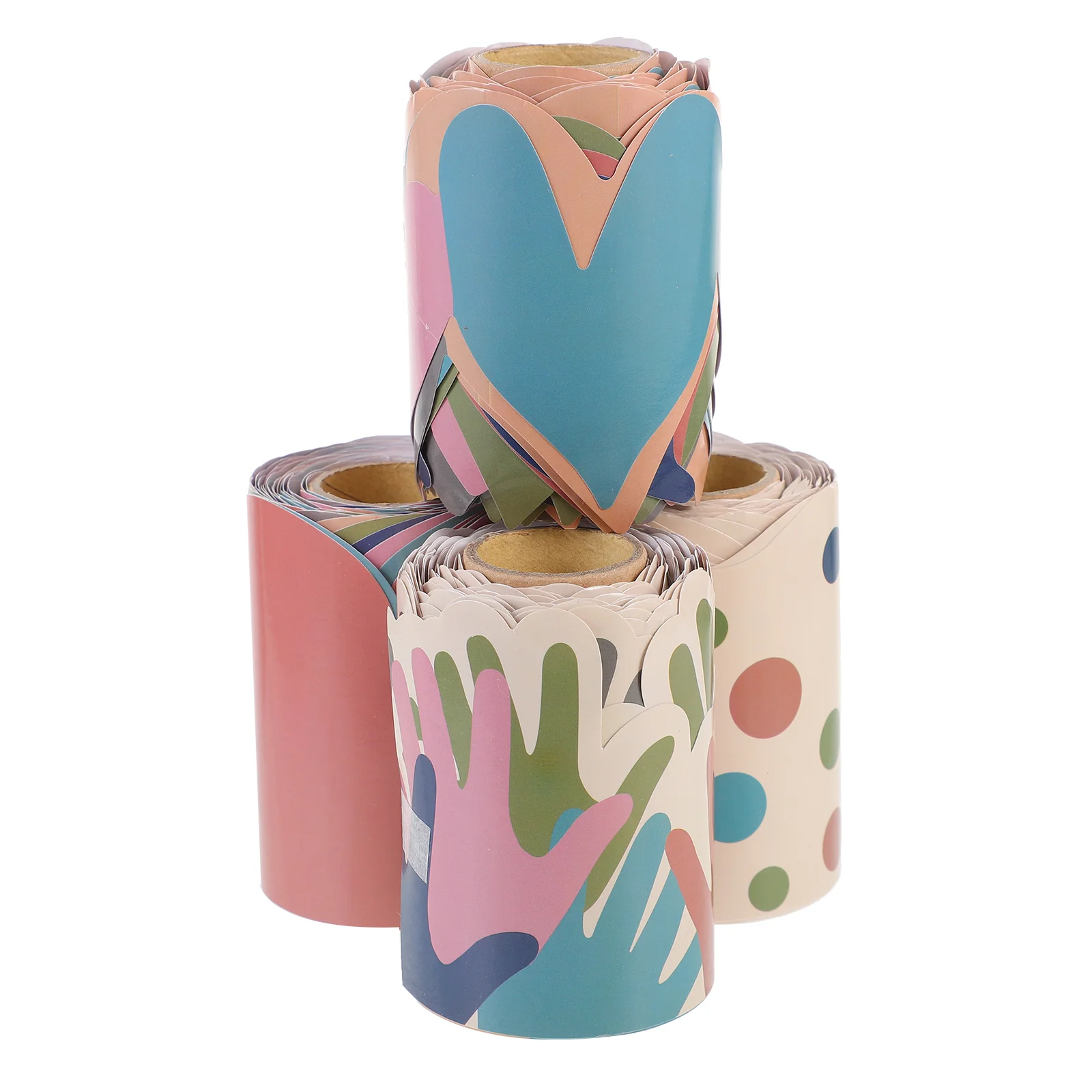 Рисунок 4 - 4 рулона, наклейки на доску