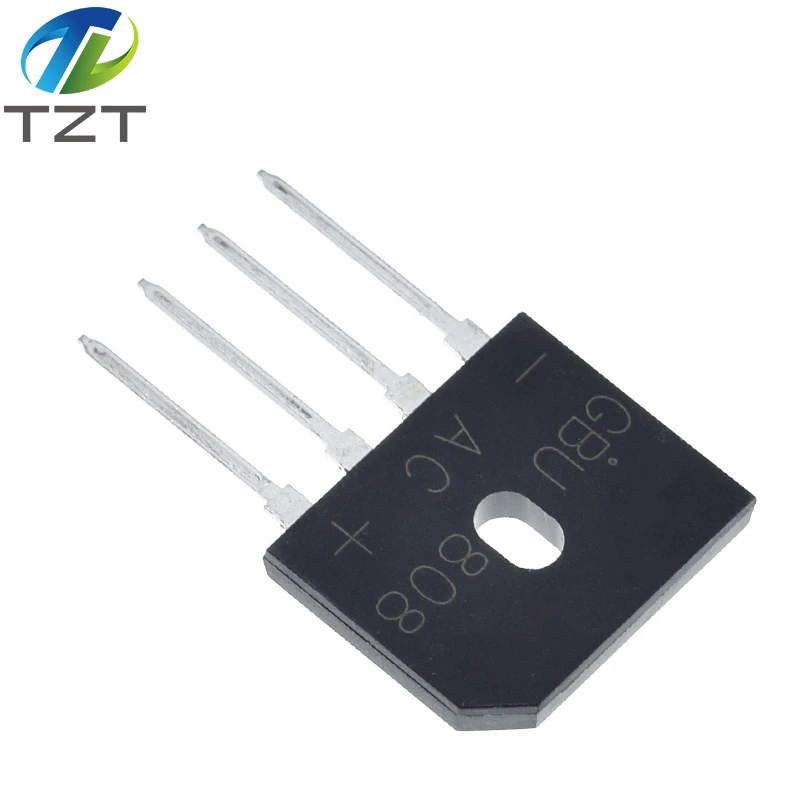 5Pcs GBU808 800V 8A power Diode Bridge Rectifier diode bridge rectifier