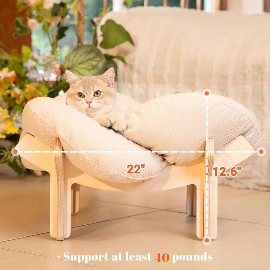 Elevated cat bed image 5