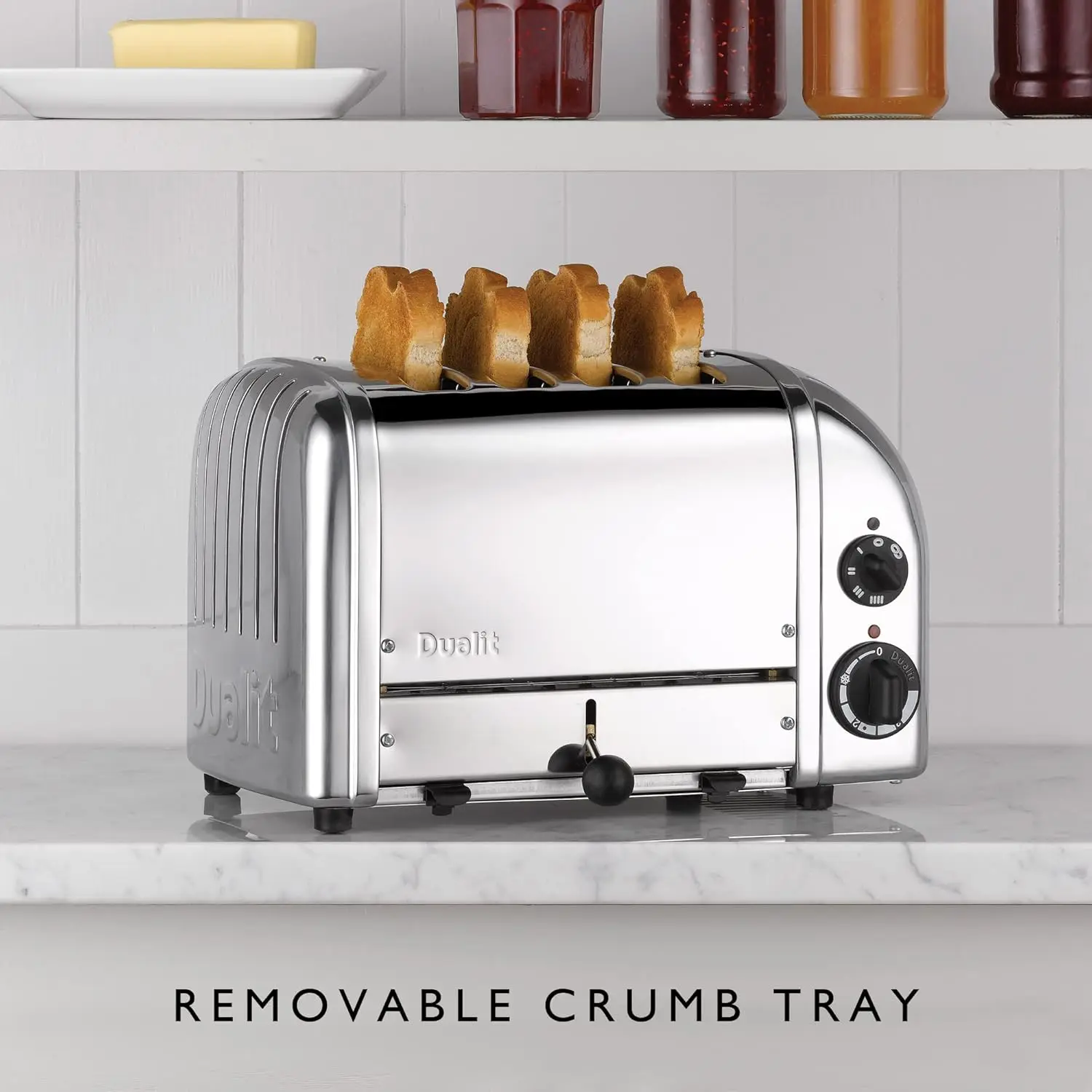 Classic Toaster, 4-Slice, Chrome 6