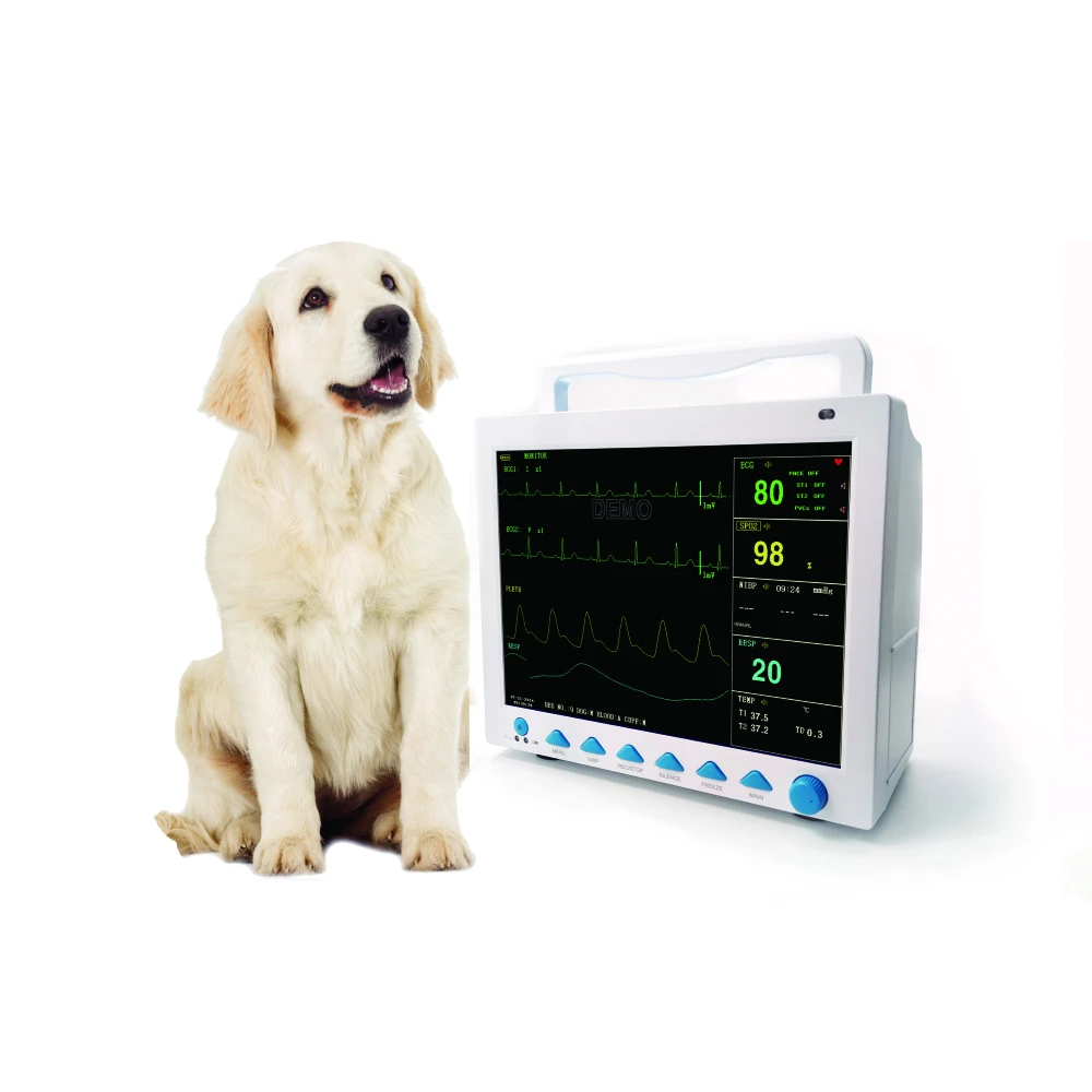 

CMS8000VET veterinary etco2 multiparameter vital sign VET capnograph