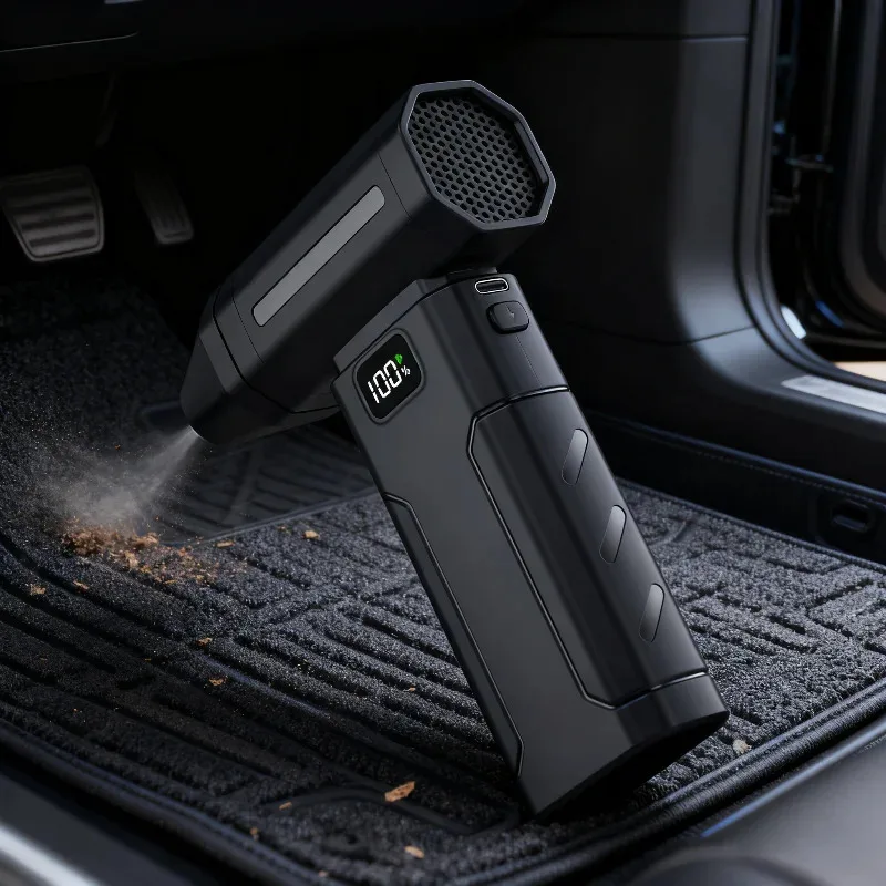 450000rpm 무선 초강력 에어 블로워 터보 제트 팬 브러시리스 모터 충전식 블로워 세차 에어건 공기압