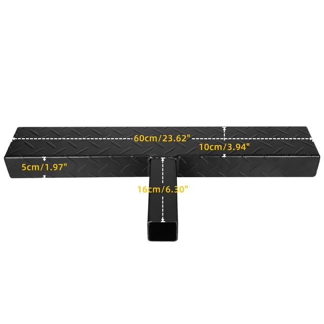 Amagogo Hitch Step - Anti-Rutsch Trittstufe Für 2-Zoll Anhängerkupplung