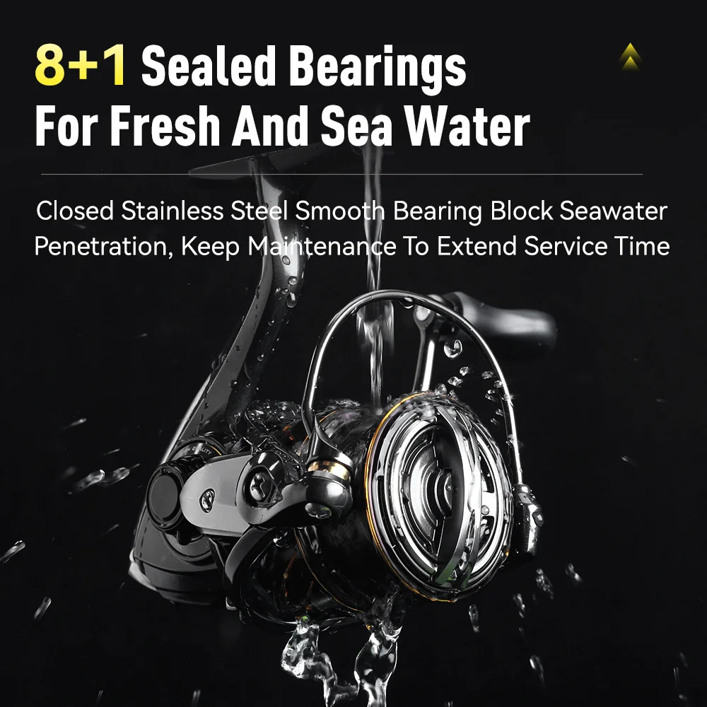 Kingdom Micro Fly Pro Spinning Fishing Reel 160g Ultralight