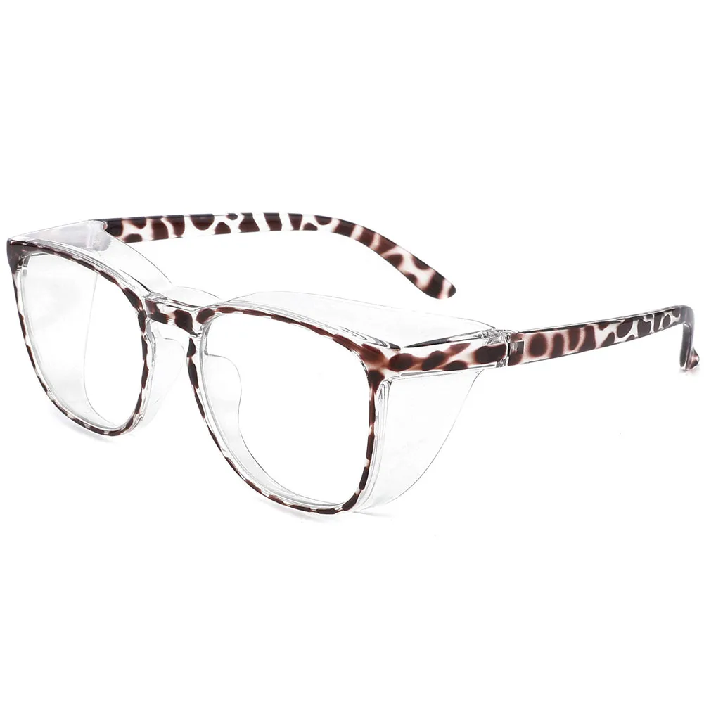 Lunettes de protection écran anti-lumière bleue et anti-UV TR90, portées par une personne devant un ordinateur.