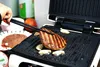 4-Slice Digital Electric Contact Grills & Griddles Portable Hot Plate with Top Glass Exterior Electric Barbecue Grill 5
