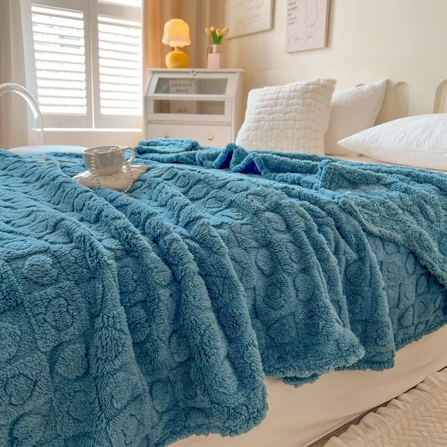 격자 무늬 침대 담요: 따뜻함과 스타일이 만나는 최고의 선택