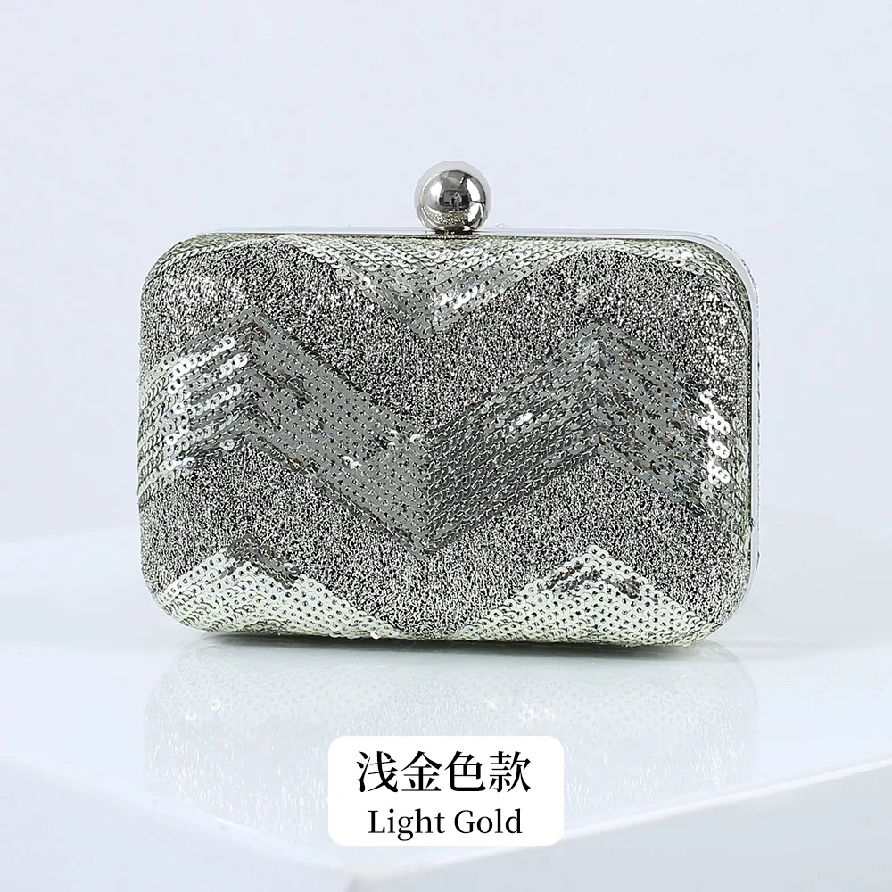 Grüne Clutch Taschen Luxus Designer Pailletten Brieftaschen für Frauen Handtaschen Trends 2024 elegante Geldbörse Cross body Abend tasche weiblich – Detail 7