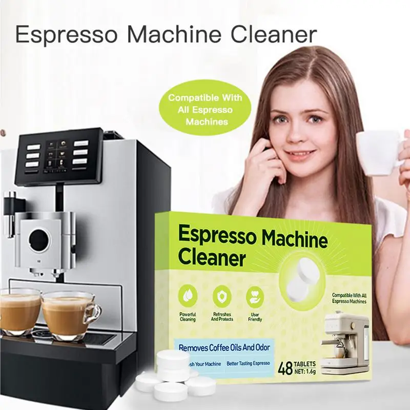 Coffee Machine Cleaning Tablets Safe Effective Descaling Tablets For Water Bottle Coffee Maker Pot tea cup Cleaning Tabs