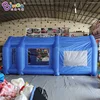 3.6X2.9X2.5 Meters Blue Inflatable Spray Paint Booth Tent For Outdoor 5