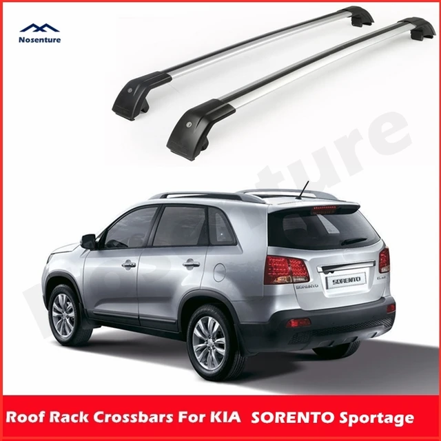 Barras cruzadas para techo de coche, portaequipajes Universal de aluminio  Aero grueso con fuerte capacidad de carga - AliExpress