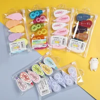 1/6Pcs Study Writing White-out Portable Correction Stuff Students Whiteout Kids Tapes 6 Tipex Tools Pcs School Supplies Tape 3