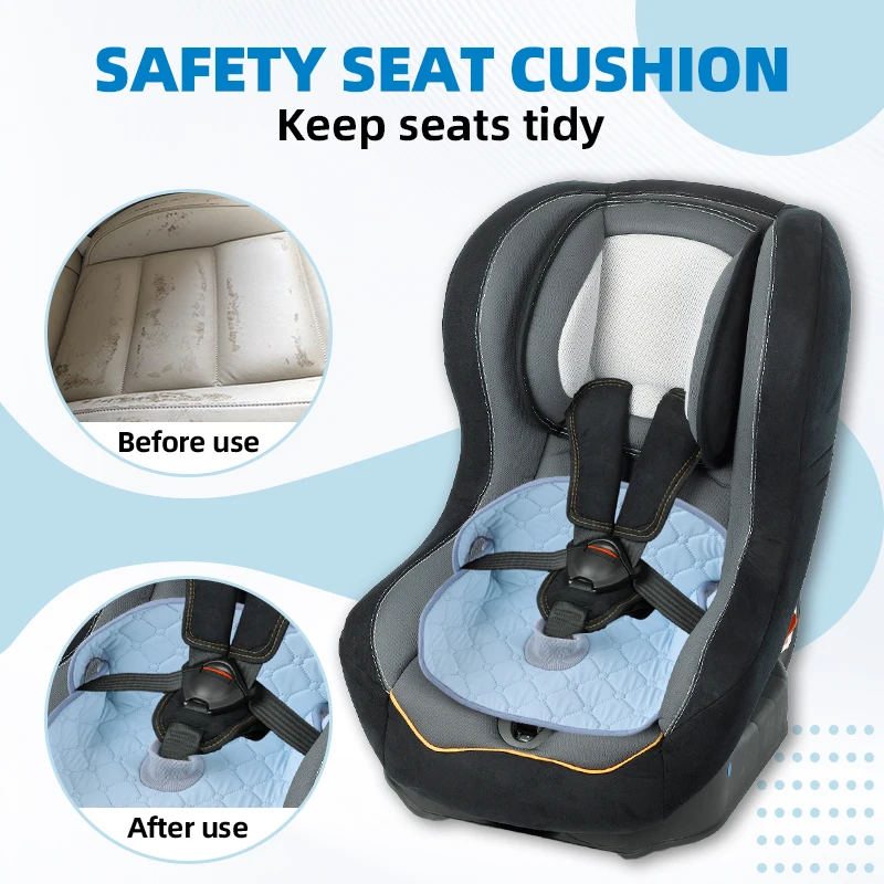 Plush Multi-Use Baby Comfort Cushion for Car Seats, Strollers, and High Chairs
