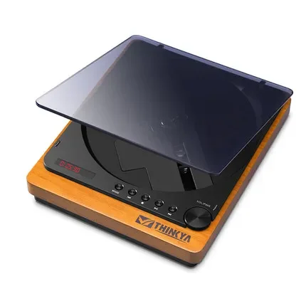 CD Player Retro Elegant Hifi CD Player Portable Home Audio Optical Output High-fidelity Lossless Audio Enthusiast