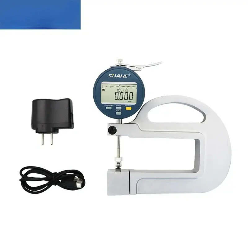 

SHAHE 0.001mm Thickness Gauge Tester Digital Thickness Meter With Roller Insert Paper Leather Thickness Gauge