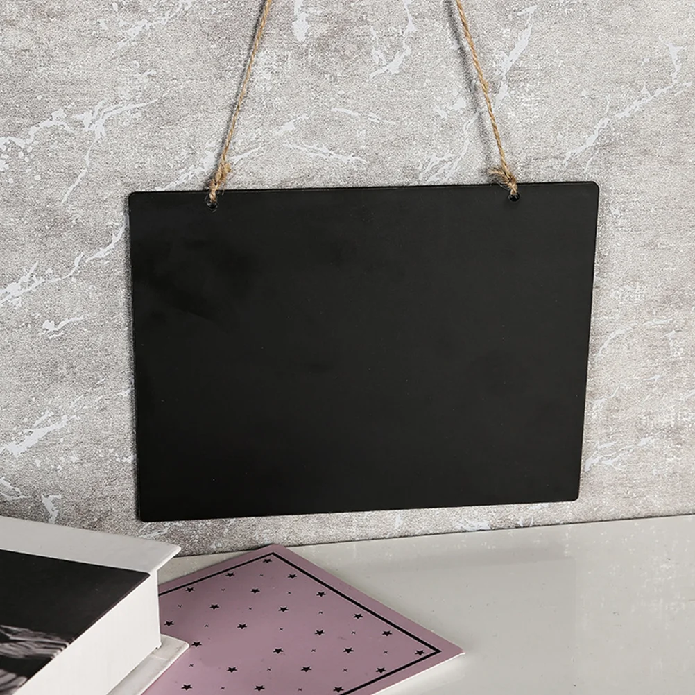 

Wooden Small Blackboard Kitchen Chalkboard Sign Signs Hanging Presentation Tags