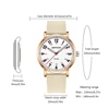 Fashion Ultra-thin Women's Watches, Soft silicone strap Designer Quartz Watch For Woman,Simple Elegant Analog Lady Wristwatches 2