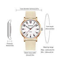Fashion Ultra-thin Women's Watches, Soft silicone strap Designer Quartz Watch For Woman,Simple Elegant Analog Lady Wristwatches 2