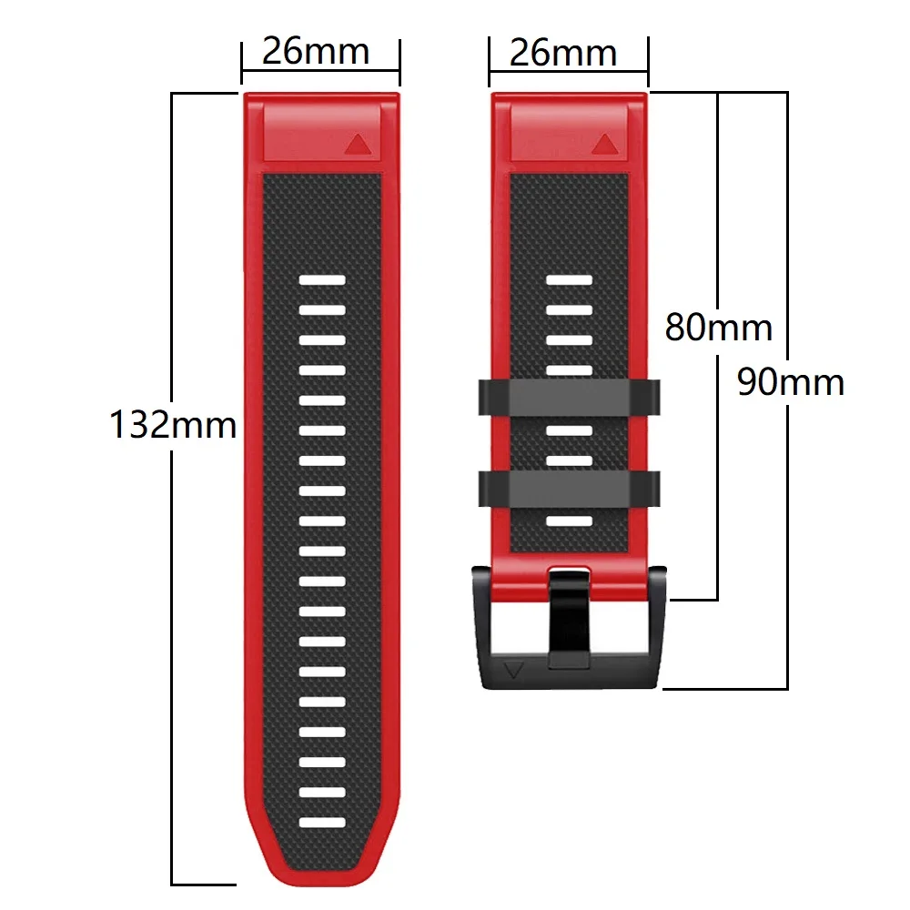 Silicone Quickfit Watchband Bracelet
