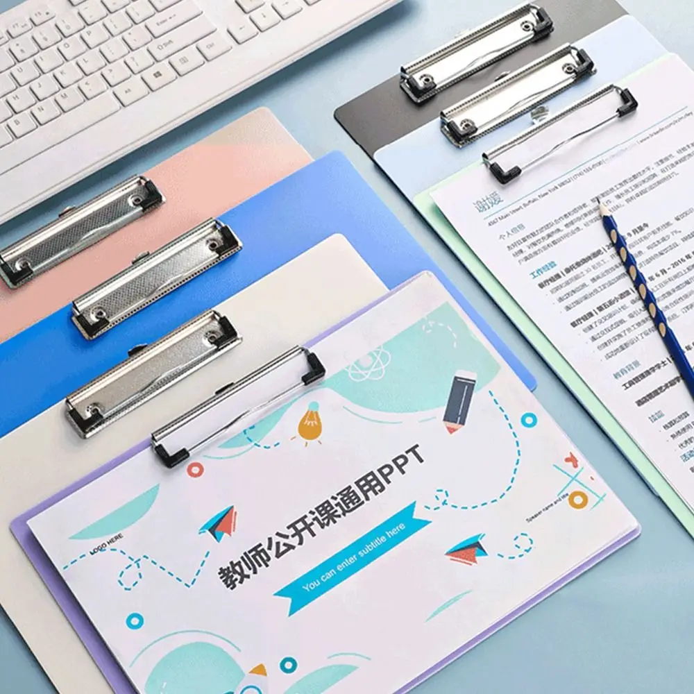 Premium Writing Clipboard with Hanging Hole and Paper Organizer