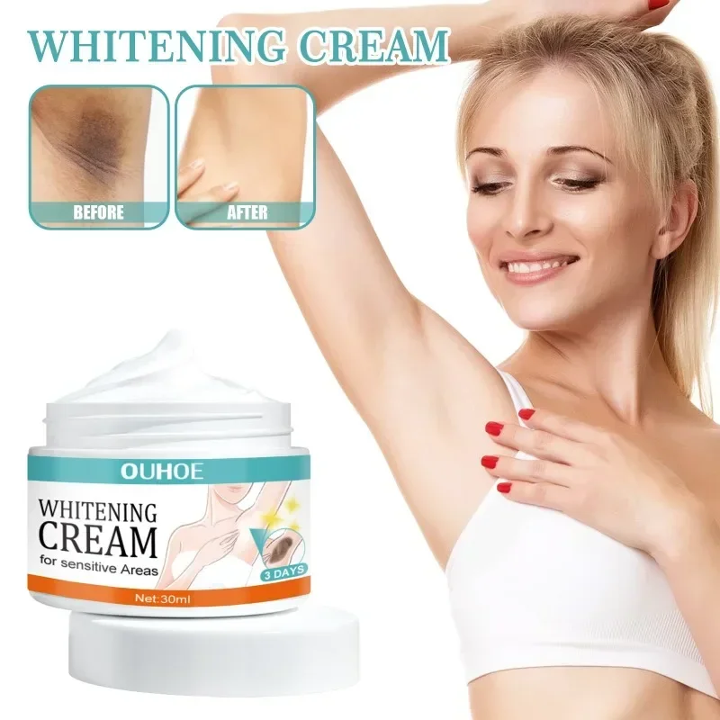 

Sdotter Body Whitening Cream Underarm Legs Knee Elbow Armpit Bleaching Cream Improve Dull Remove Dark Spots Melanin Brighten Ski