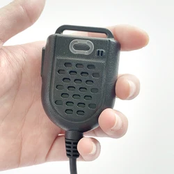 Handheld Mini LED Shoulder Grid Speaker Mic Microphone PTT for KENWOOD TYT F8 BAOFENG UV5R UV10R Retevis Radio Walkie Talkie