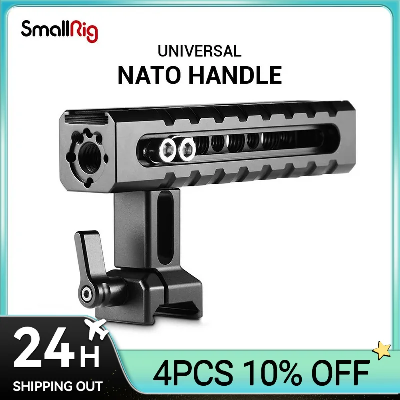 Smallrig Dslr Camera Top Handle Grip Camcorder Stabilizzante Nato Handle Sgancio Rapido Per A6500 Per Bmpcc 4K 6K Cage 1955