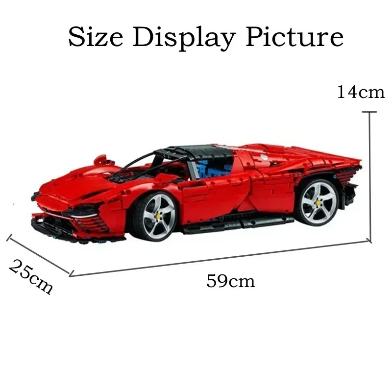 3778Pcs car model building blocks toys for kids adult birthday compatible