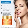 Youngcome – crème blanchissante pour le visage à la vitamine C, crème de jour hydratante pour enlever les taches foncées d'acné