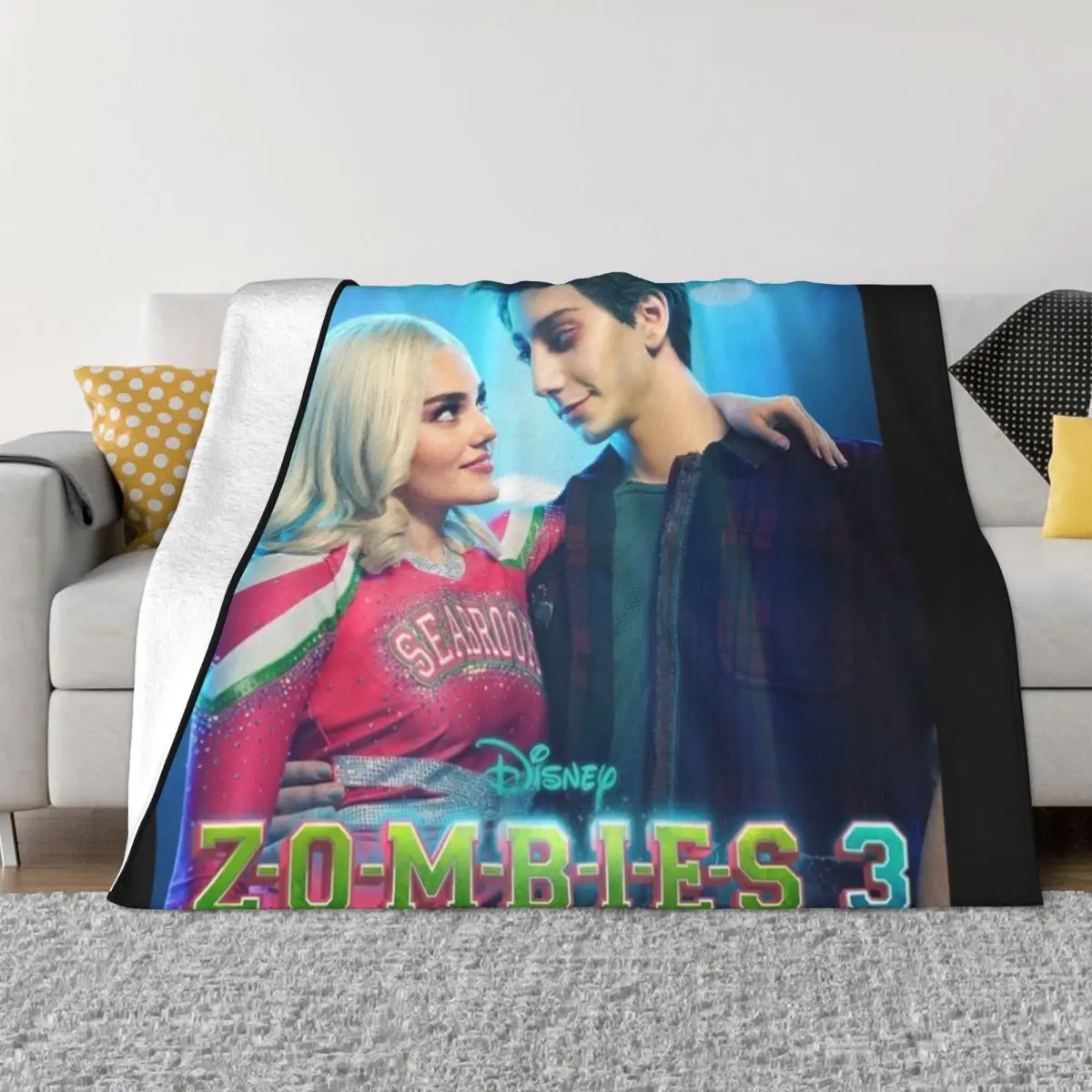 

zed and addison Throw Blanket Blanket Luxury Retro Blankets Hairy Blanket