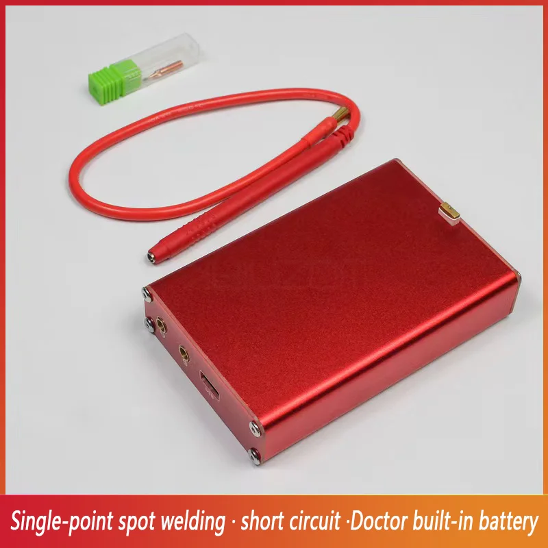 

Handheld Digital Spot Welding Machine for 18650 Lithium Battery Welding Device With Ammeter Pure Nickel Sheets Spot Welder