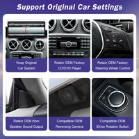 Écran tactile multimédia ultra performant pour Mercedes Benz Classe A/B CLA GLA W176 W246 2013-2015 NTG4.5 Radio Android Auto CarPlay sans fil 5