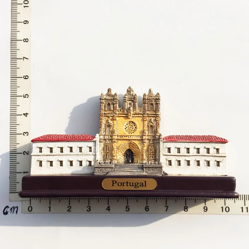 Magnete Frigorifero 3D Lisbona Portogallo - Souvenir Da Viaggio In Resina, Regalo Originale Per Collezionisti, 13x3 Cm