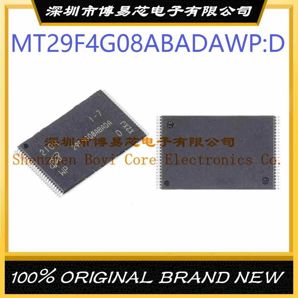 MT29F4G08ABADAWP:D package TSOP-48 new original genuine ic chip NAND FLASH new original k4s281632f uc75 smt tsop 54 memory sdramic chip