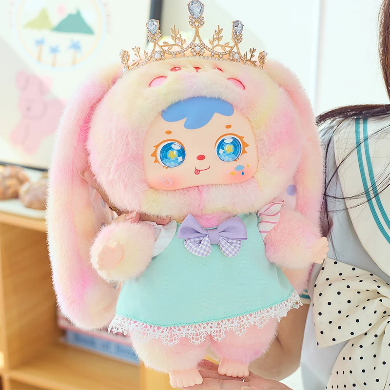 Samuel Crown Rabbit V5 400% Big Plush Doll Blind Box With Crown