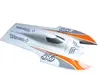 High Speed E22 Fiber Glass White Electric Racing RC Boat W/ Motor Servo ESC Battery Toucan Toys for Adults Gift THZH0021-SMT8 1