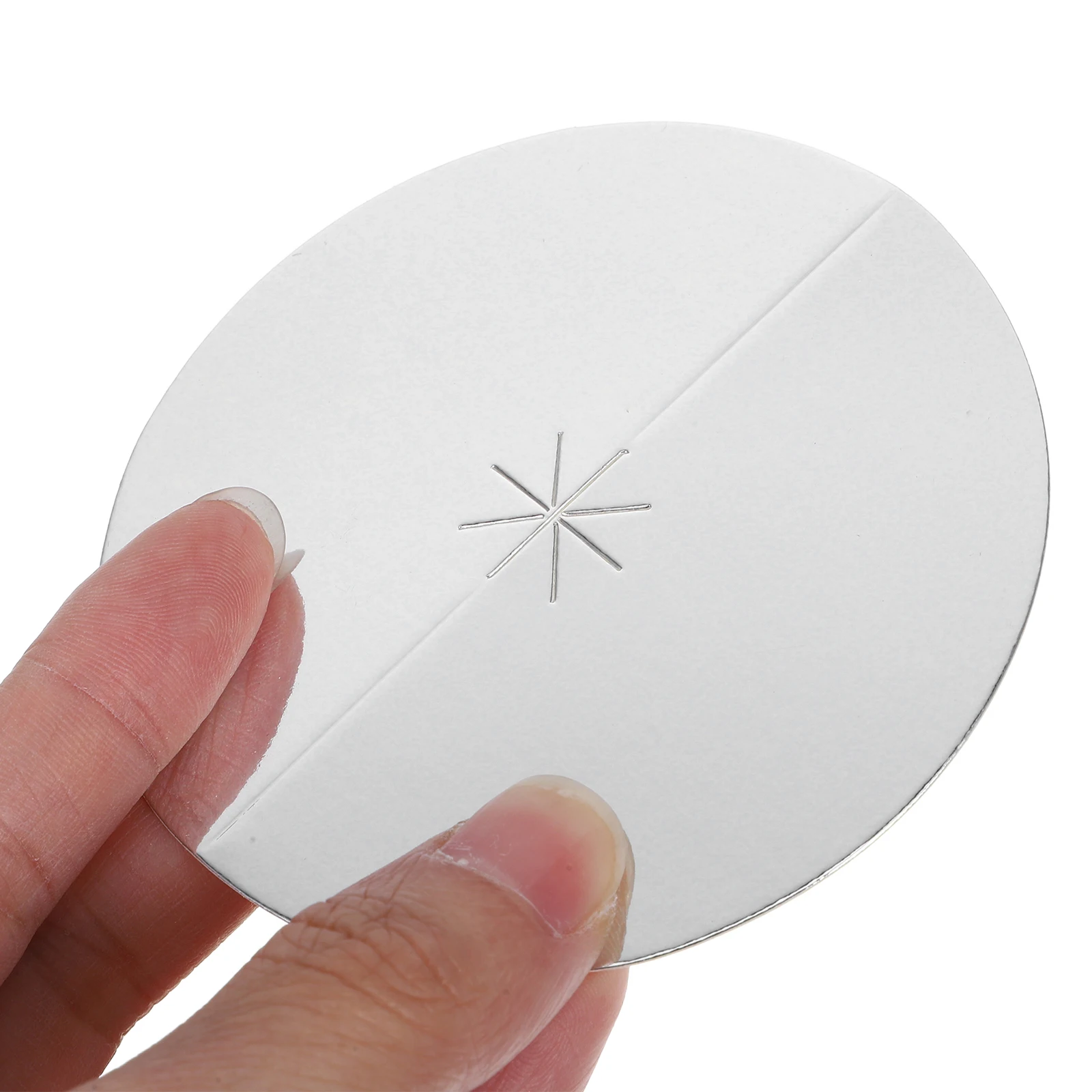 100pcs Drip Protector Memorial Candlelight Beeswax Protectors paper drop box Church paper tray No Wax Spills Keep Hands Safe