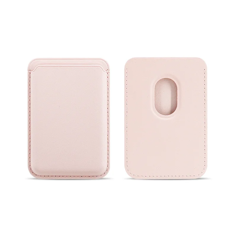 Leather Magnetic Card Wallet - Slim Credit Card Holder with Easy Access Design