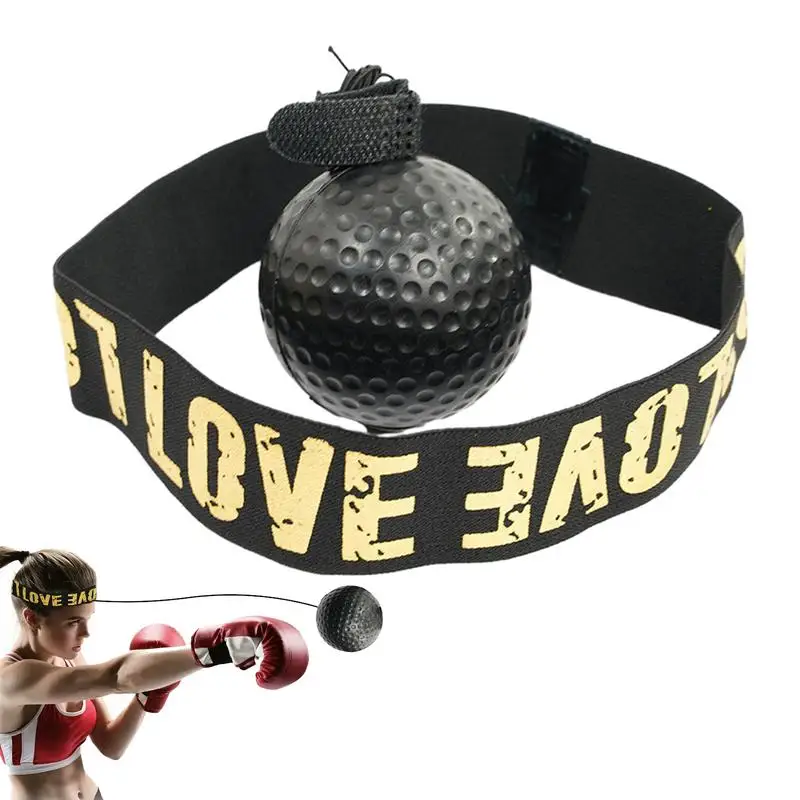 Head-Mounted Boxing Speed Ball Tyson Ball Kids Adult Boxing Agility Trainer With A Bouncy Reaction supplies