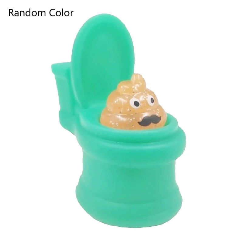 

Q0KB Lovely Toilet Poop Toy Squeeze PVC Decompression Vent Knead Little