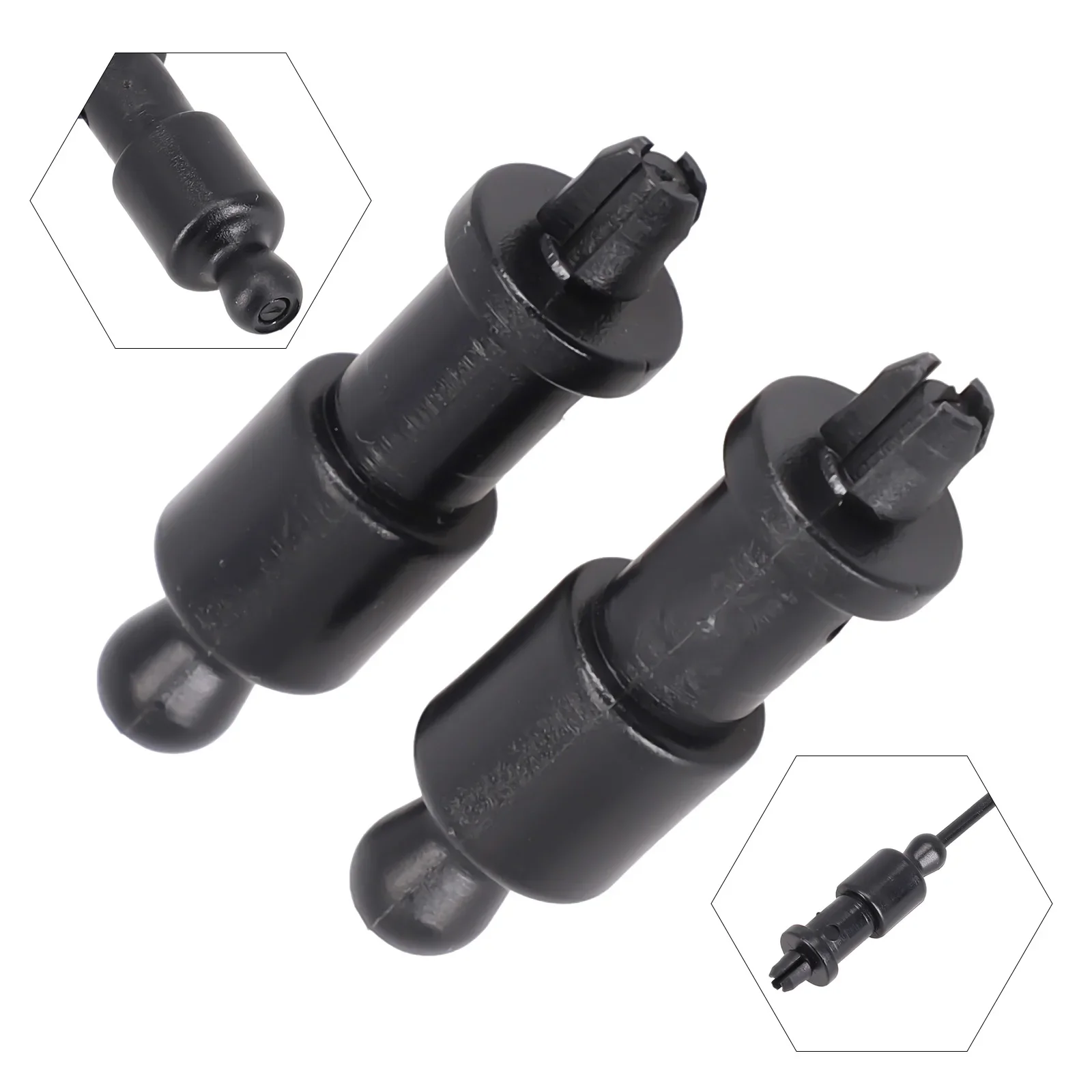2Pcs Rear Parcel Shelf Tray Strap String Clips For Ford Focus MK2 2006-2011 For C-MAX 2006-2008 4M51A466K45AC Replacement Parts