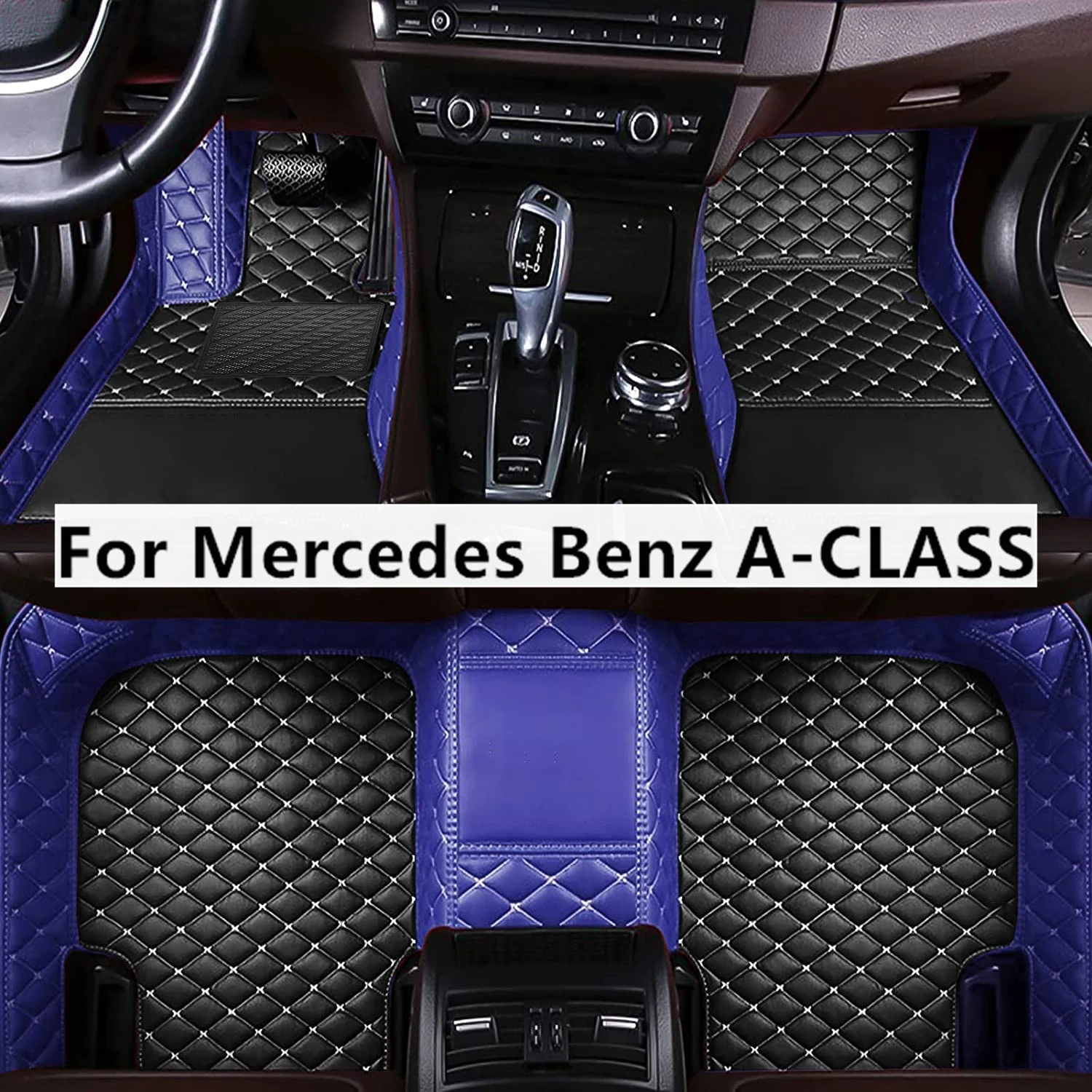 

Подходящие цвета автомобильные коврики под заказ для Mercedes Benz A-CLASS W169 W176 W177 2004-2023, искусственные автомобильные коврики, аксессуары для авто