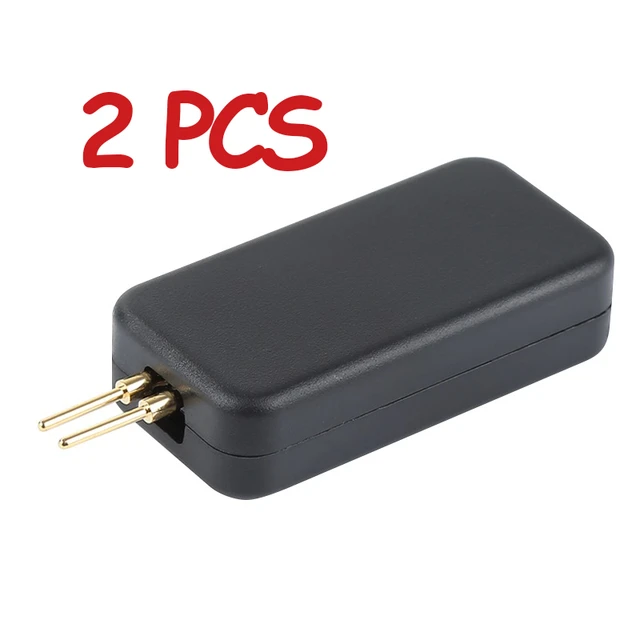 2PCS Universal Car SRS Airbag Simulator Emulator Resistor Bypass Fault  Finding Diagnostic Tool Air Bag Scan