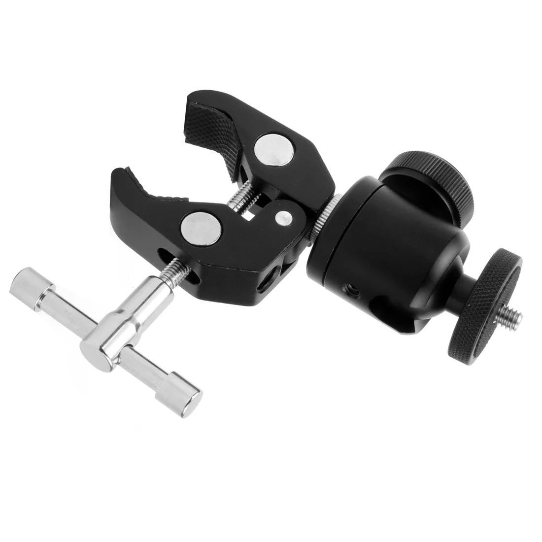 Super Clamp Mount Holder with Tripod Ball Head Adapter for Gopro For Insta360 DS